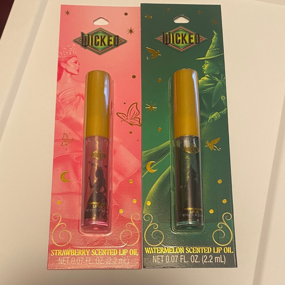 NWT Wicked Scented Lip Oil 2 Piece Set
